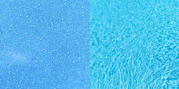 Crystal blue pool surface finish in Newcastle, perfect for vibrant backyard designs